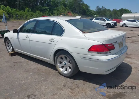 2008 BMW 750Li из США, поврежденный, VIN WBAHN83548DT81010